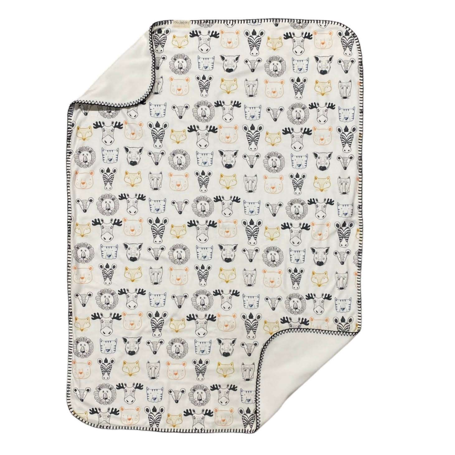 Immagine principale di Copertina baby in Micropile con Animali dello Zoo 70x100 cm | Pietro Zanetti Home
