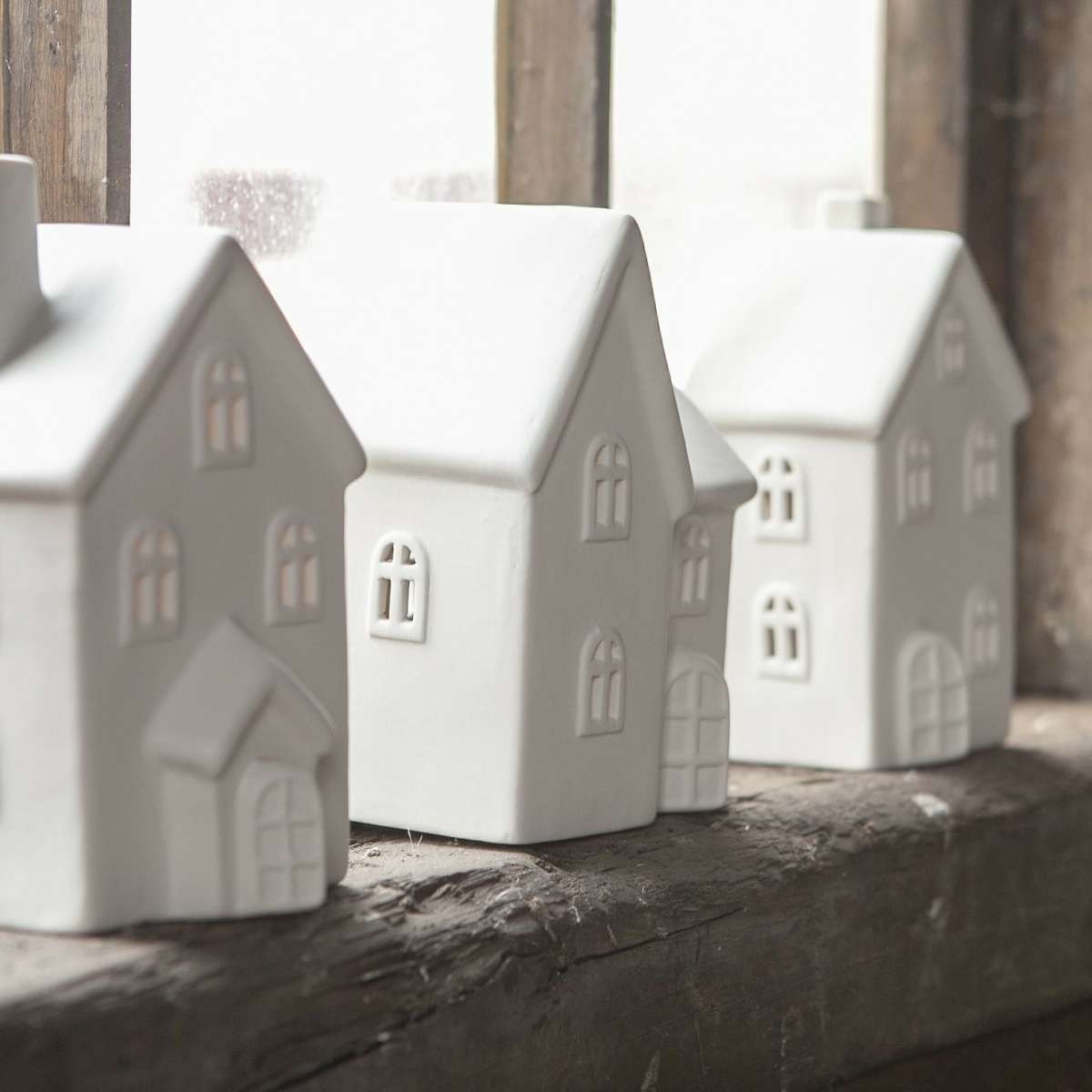 Immagine del prodotto Casetta decorativa Byn nr 11 in Ceramica opaca Bianca | Storefactory