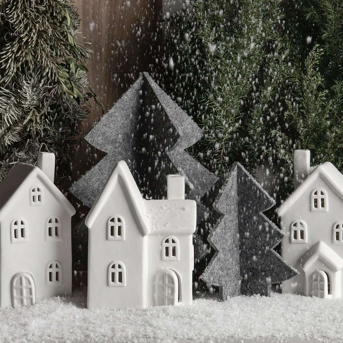 Immagine del prodotto Casetta decorativa Byn nr 11 in Ceramica opaca Bianca | Storefactory