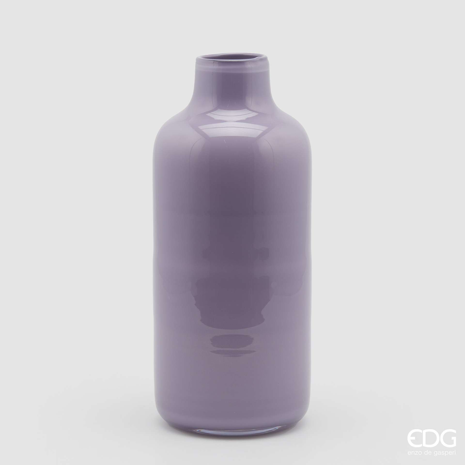 Immagine principale di Vaso Nida Viola Pastello in Vetro (2 misure) | EDG Enzo De Gasperi