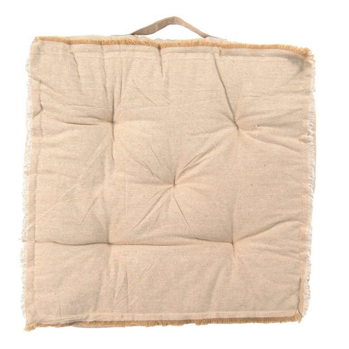 Immagine del prodotto Cuscino Sedia Sally in Cotone Quadrato 50x50 cm (2 Colori) | Clayre & Eef