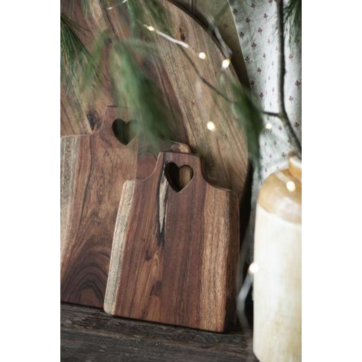 Immagine del prodotto Tagliere in Legno di Acacia S/M con Cuore Traforato | IB Laursen