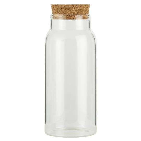 Immagine principale di Barattolo in Vetro con tappo in Sughero 330 ml | IB Laursen