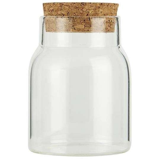 Immagine principale di Barattolo in Vetro con tappo in Sughero 150 ml | IB Laursen