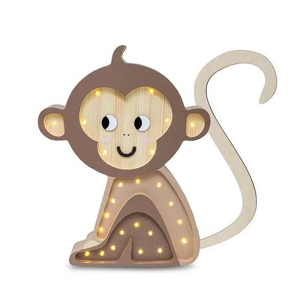 Immagine principale di Lampada in Legno Monkey | Little Lights