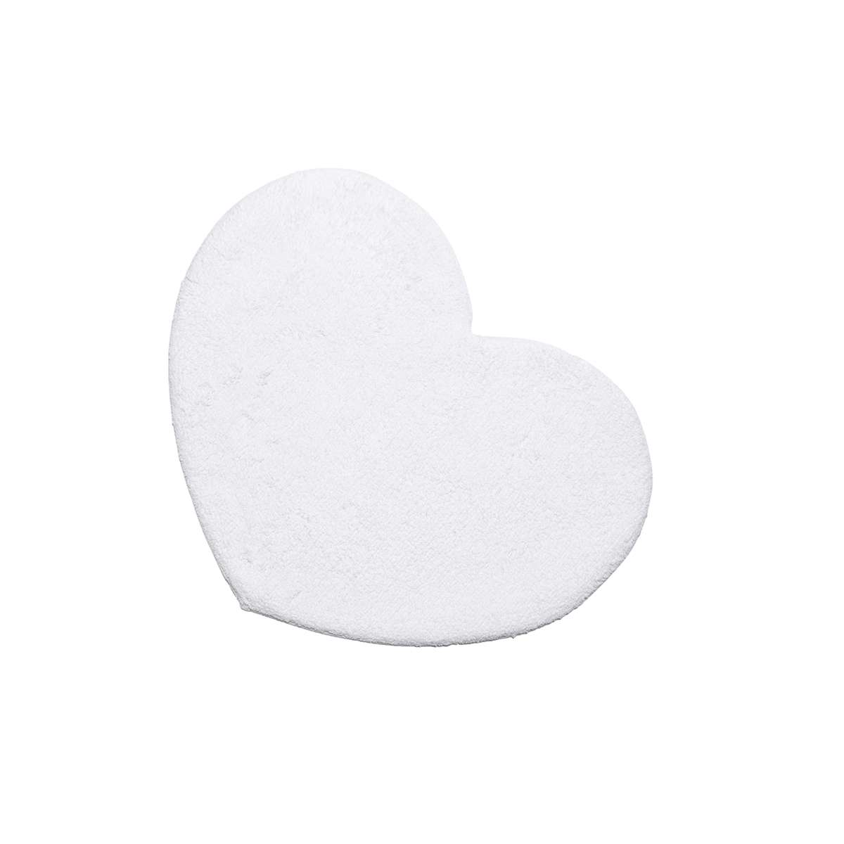 Immagine principale di Tappeto Jane a forma di Cuore in 100% Cotone Antiscivolo (4 colori) | Pietro Zanetti Home