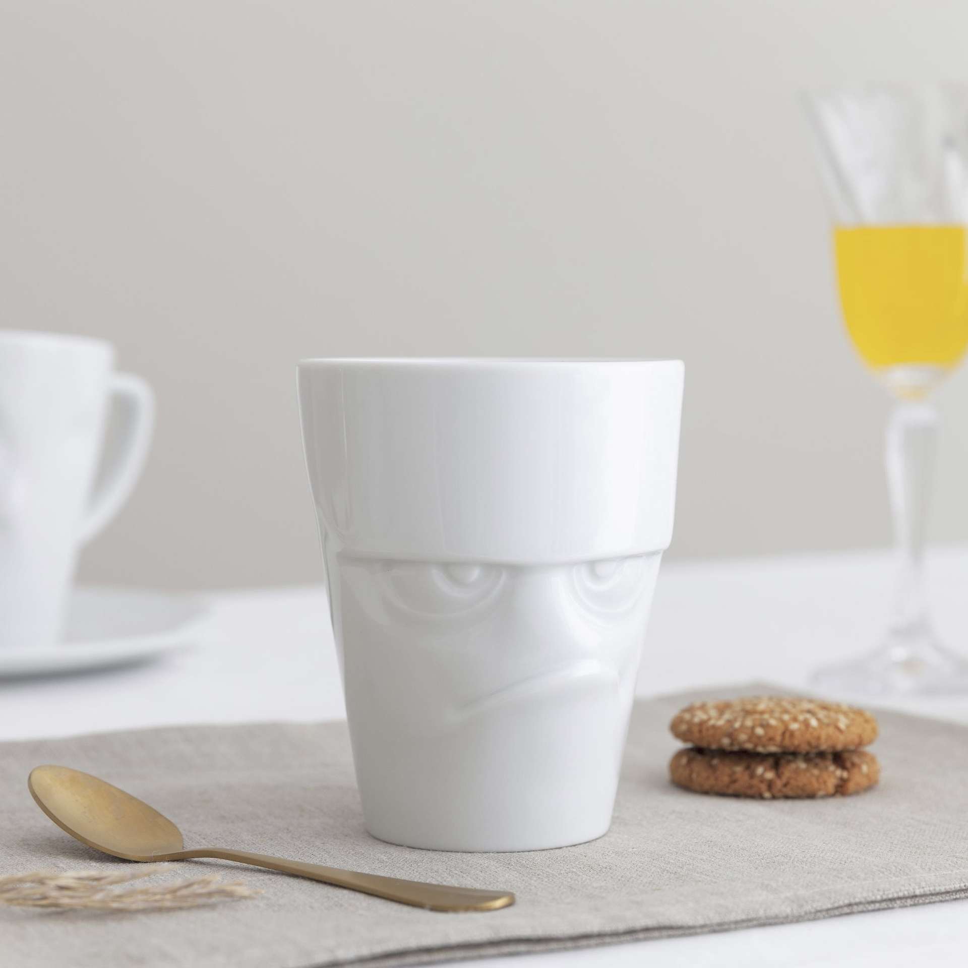 Immagine principale di Mug Scontroso 3D in Porcellana 350 ml con Manico | TASSEN By Fiftyeight Products