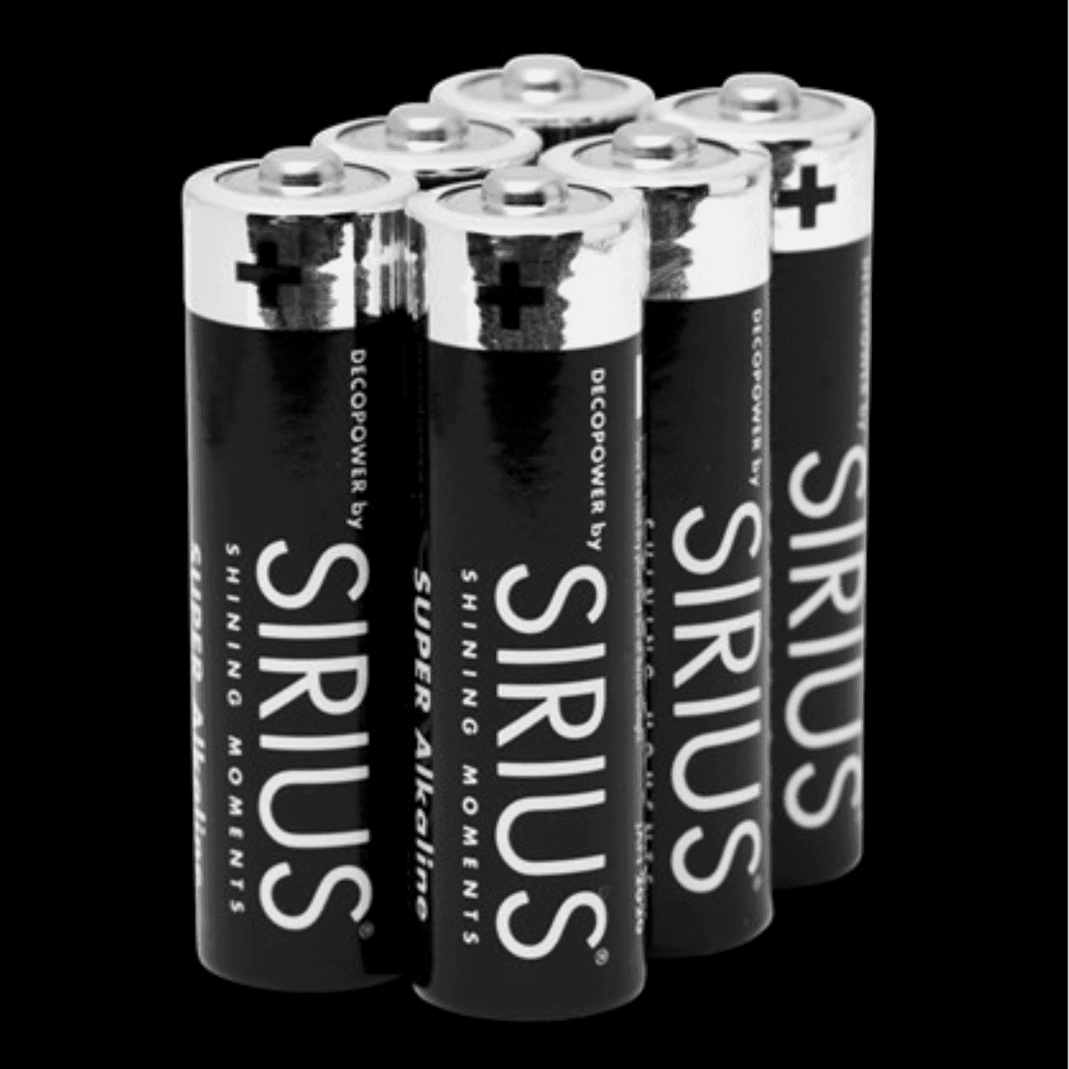 Immagine principale di Confezione 6 Batterie AA per Luci e Lampade | Sirius Shining Moments