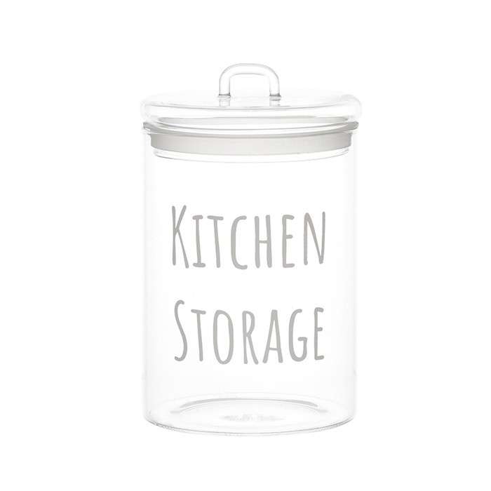 Immagine principale di Barattolo in vetro borosilicato Kitchen Storage 12 cm | Simple Day