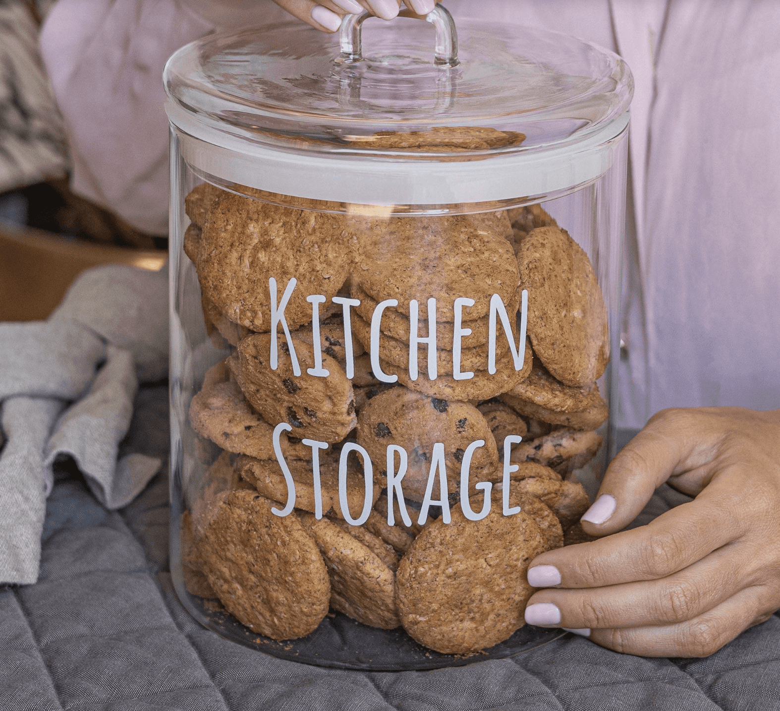 Immagine principale di Barattolo in vetro borosilicato Kitchen Storage 15 cm | Simple Day