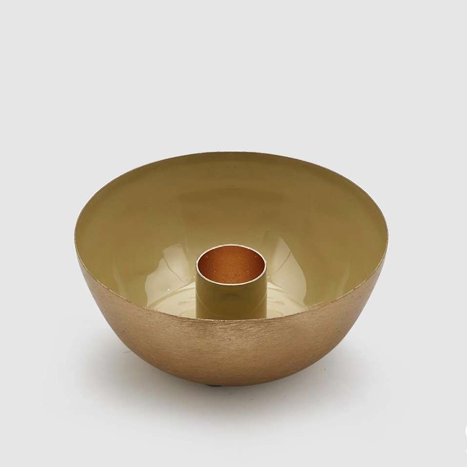 Immagine principale di Portacandela Charm Verde h4x10 cm | EDG Enzo De Gasperi