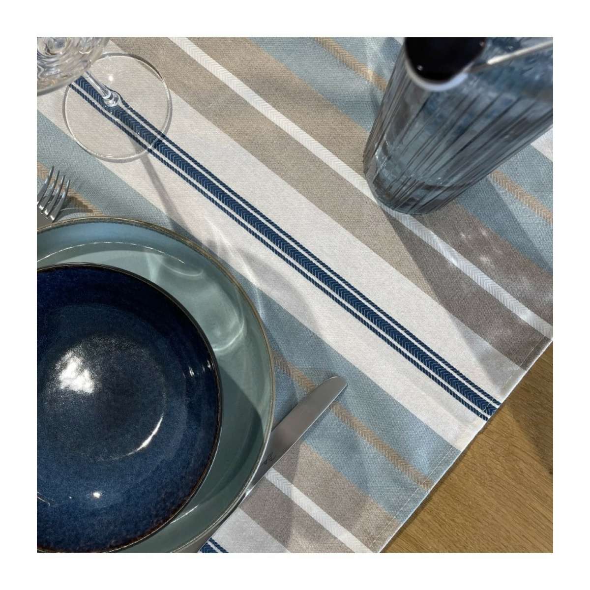 Immagine del prodotto Runner Tavolo in Cotone Cordonetto 50x150 cm (3 colori) | Pietro Zanetti Home