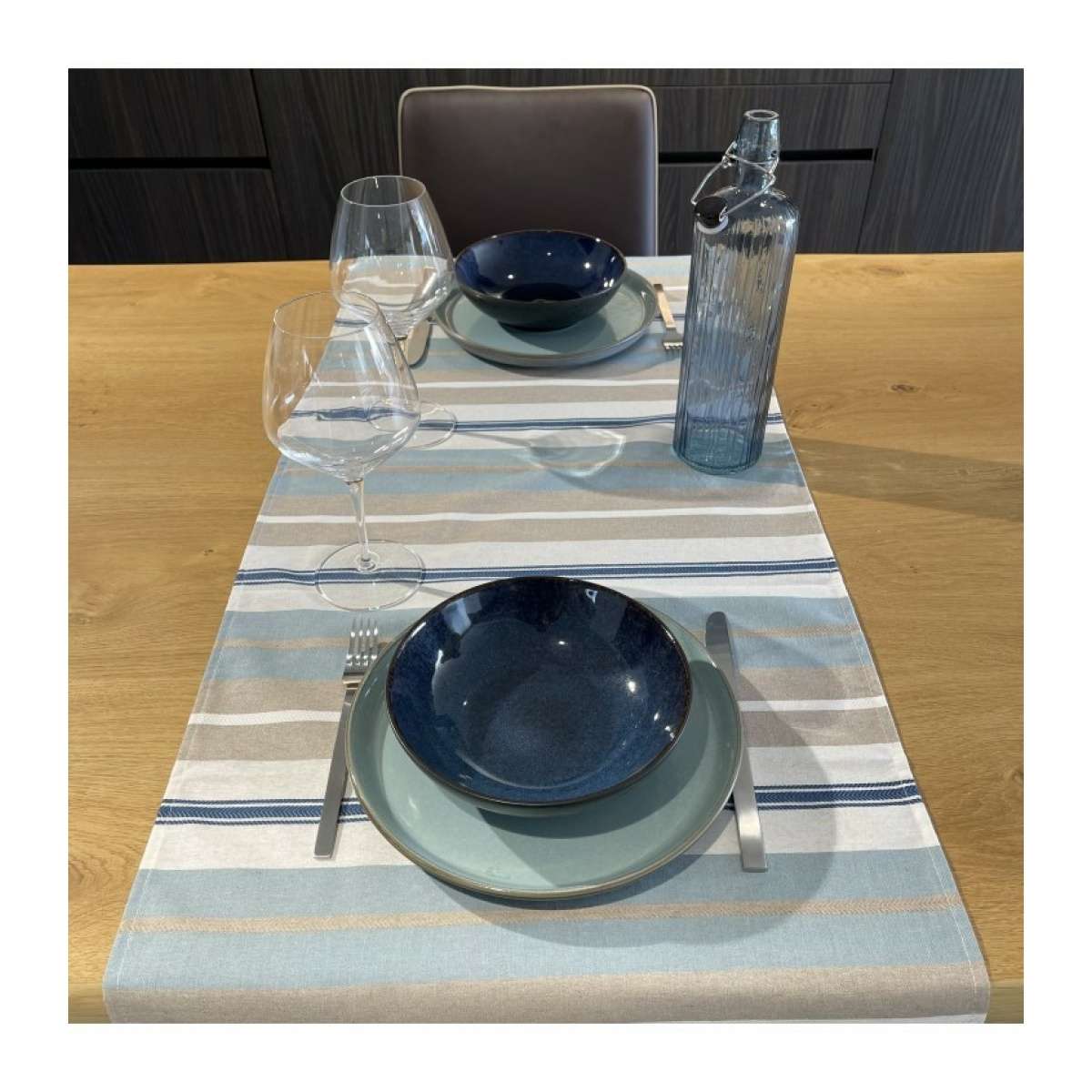 Immagine del prodotto Runner Tavolo in Cotone Cordonetto 50x150 cm (3 colori) | Pietro Zanetti Home