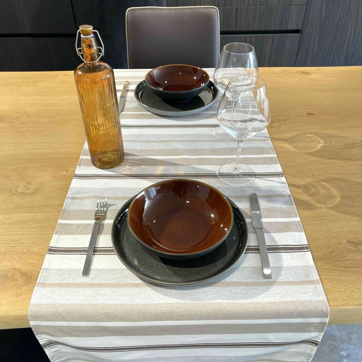 Immagine del prodotto Runner Tavolo in Cotone Cordonetto 50x150 cm (3 colori) | Pietro Zanetti Home