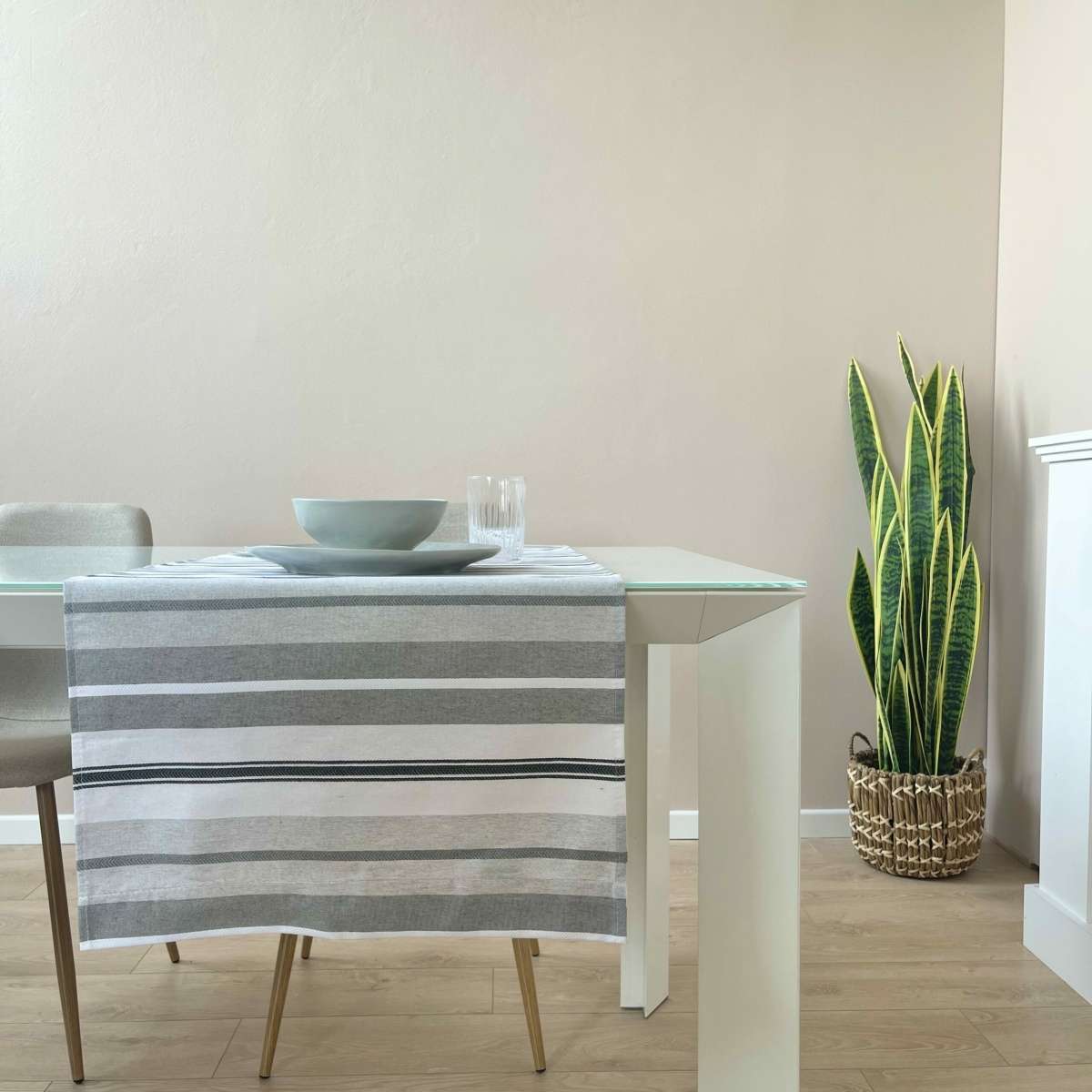 Immagine del prodotto Runner Tavolo in Cotone Cordonetto 50x150 cm (3 colori) | Pietro Zanetti Home