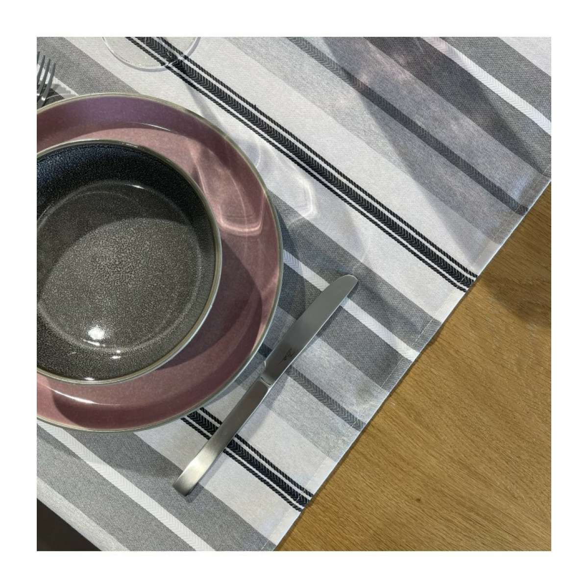 Immagine del prodotto Runner Tavolo in Cotone Cordonetto 50x150 cm (3 colori) | Pietro Zanetti Home