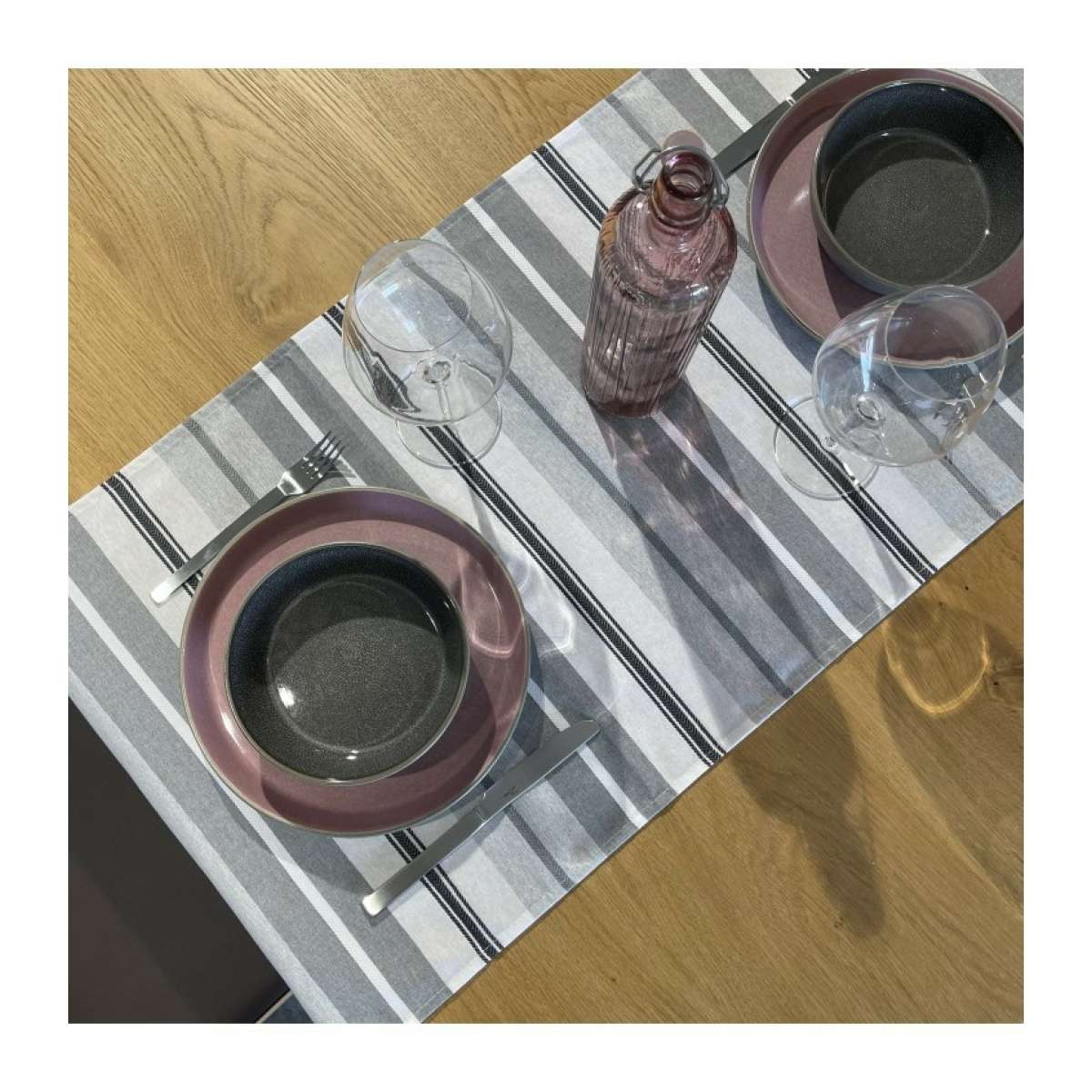 Immagine del prodotto Runner Tavolo in Cotone Cordonetto 50x150 cm (3 colori) | Pietro Zanetti Home