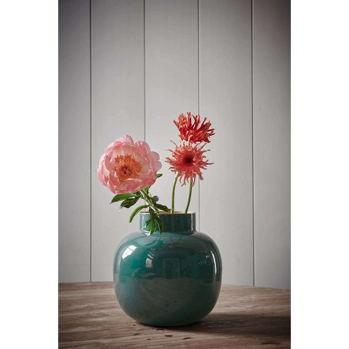 Vaso Da Scrivania A Cono In Metallo Oro - Portafiori Moderno Per Casa E Ufficio, Elegante, Con Fiore Rosa (Fiore Incluso?) - 6