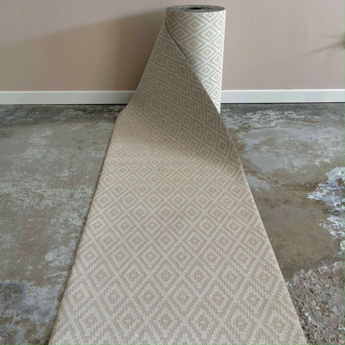 Immagine del prodotto Tappeto Cucina a metro Rombi Crema in Pvc H 50 cm - scegli tu la misura | Pietro Zanetti Home