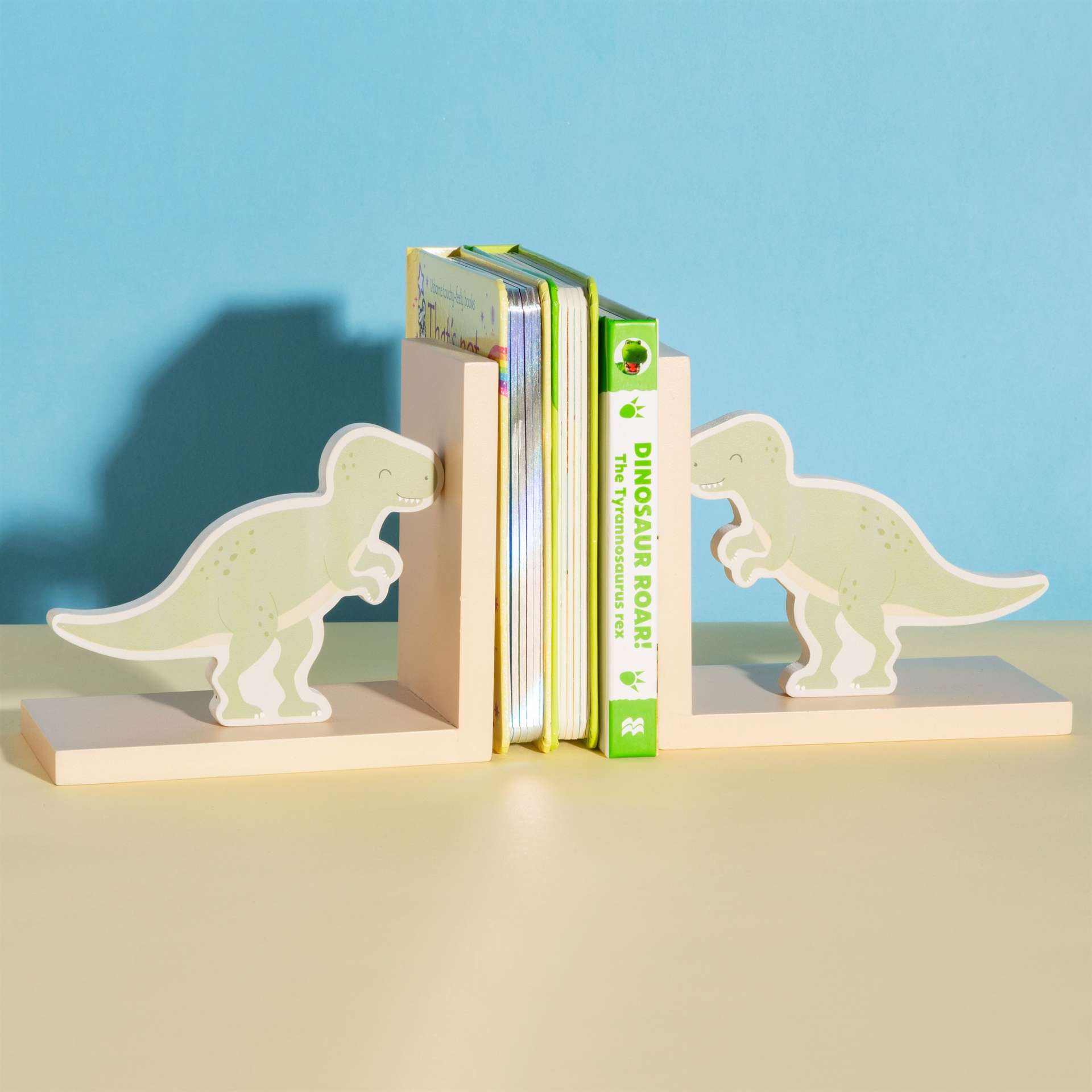 Immagine principale di Reggilibri T-Rex in Legno | Sass & Belle
