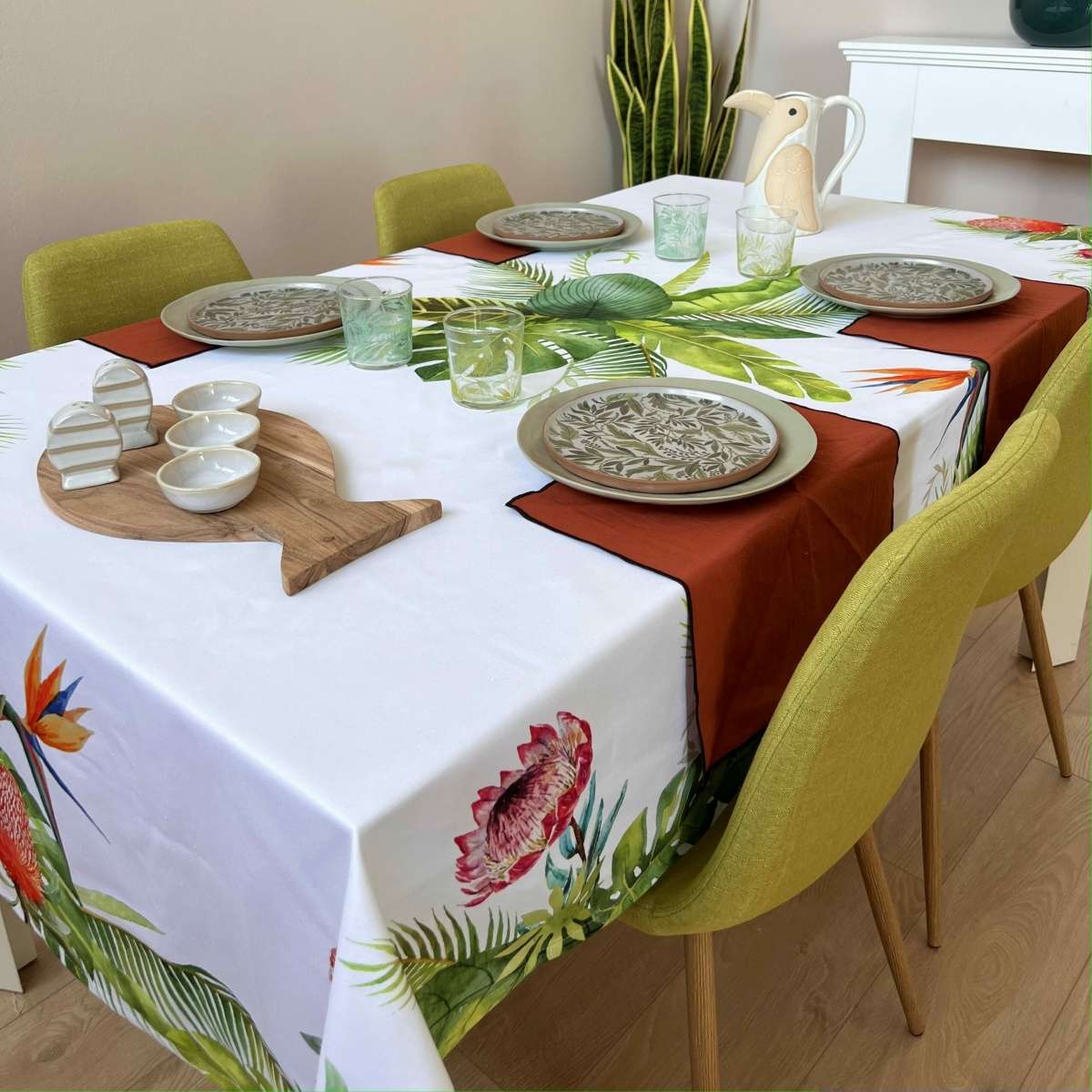 Immagine del prodotto Set 2 Tovaglioli Corino Tinta Unita con Bordo 35x35 cm | Côté Table