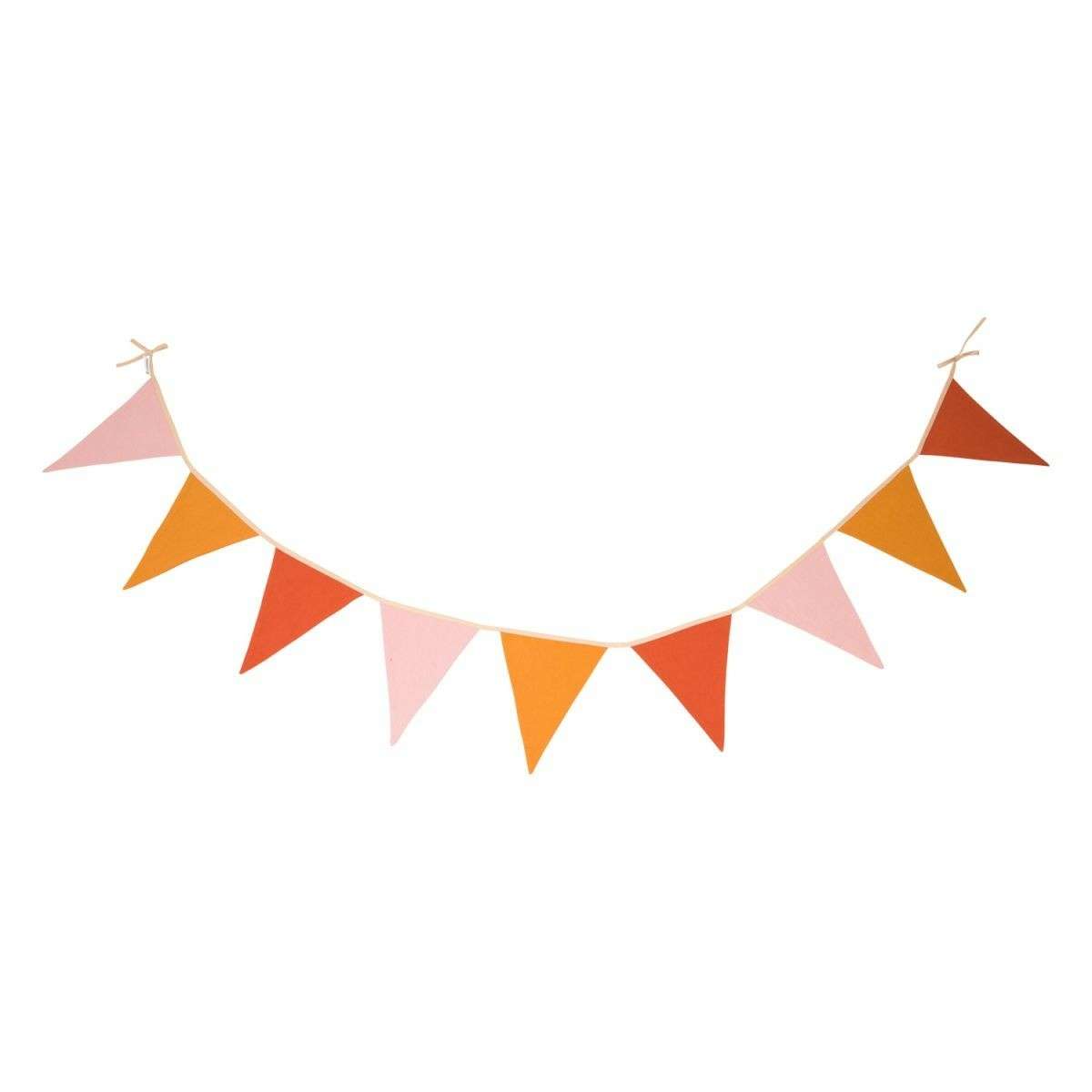 Immagine del prodotto Ghirlanda con Bandierine Cotton Vintage 2 metri | Betty's Home