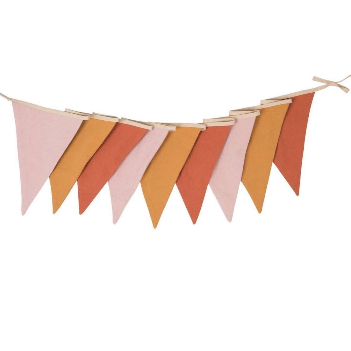 Immagine principale di Ghirlanda con Bandierine Cotton Vintage 2 metri | Betty's Home