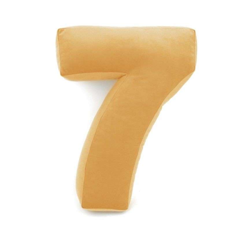 Immagine principale di Cuscino in Velluto Numero 7 - Disponibile in 3 Colori | Betty's Home