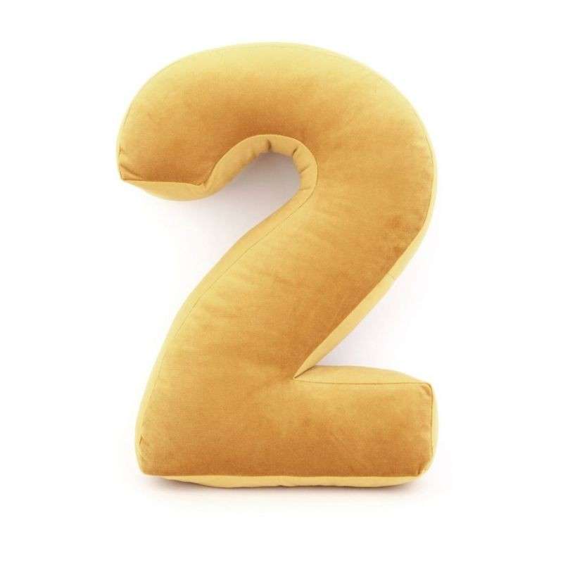 Immagine principale di Cuscino in Velluto Numero 2 - Disponibile in 3 Colori | Betty's Home