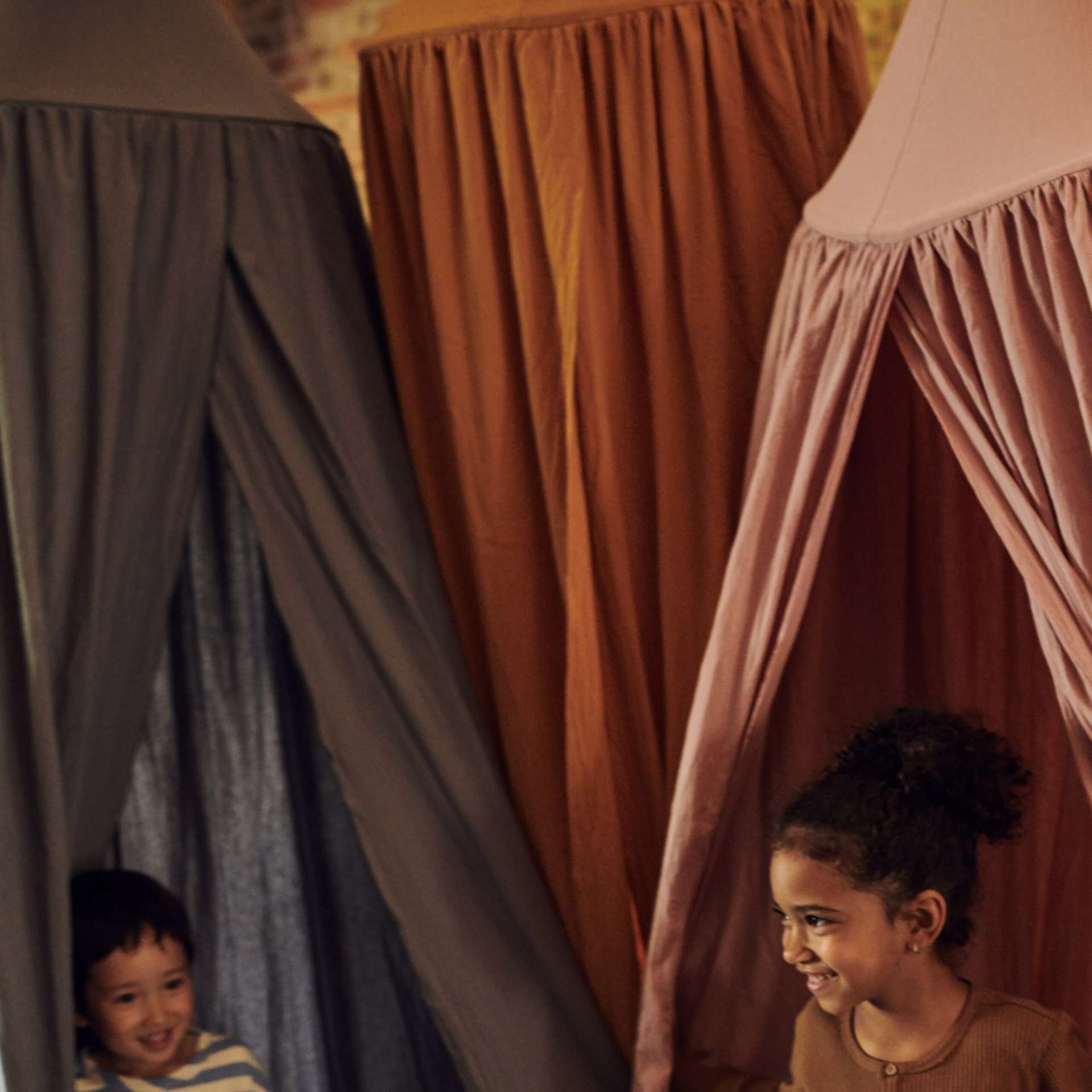 Immagine principale di Tenda per Bambini in Cotone Canopy - 3 Colori | Betty's Home