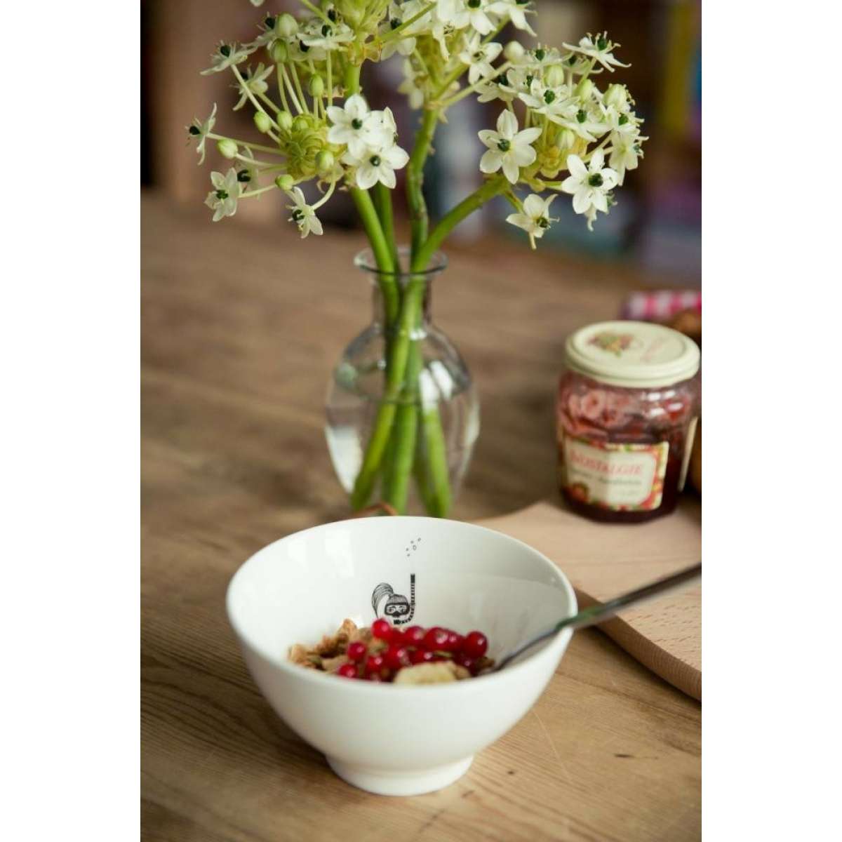 Immagine del prodotto Bowl in Porcellana Snorkling Girl | Helen B.