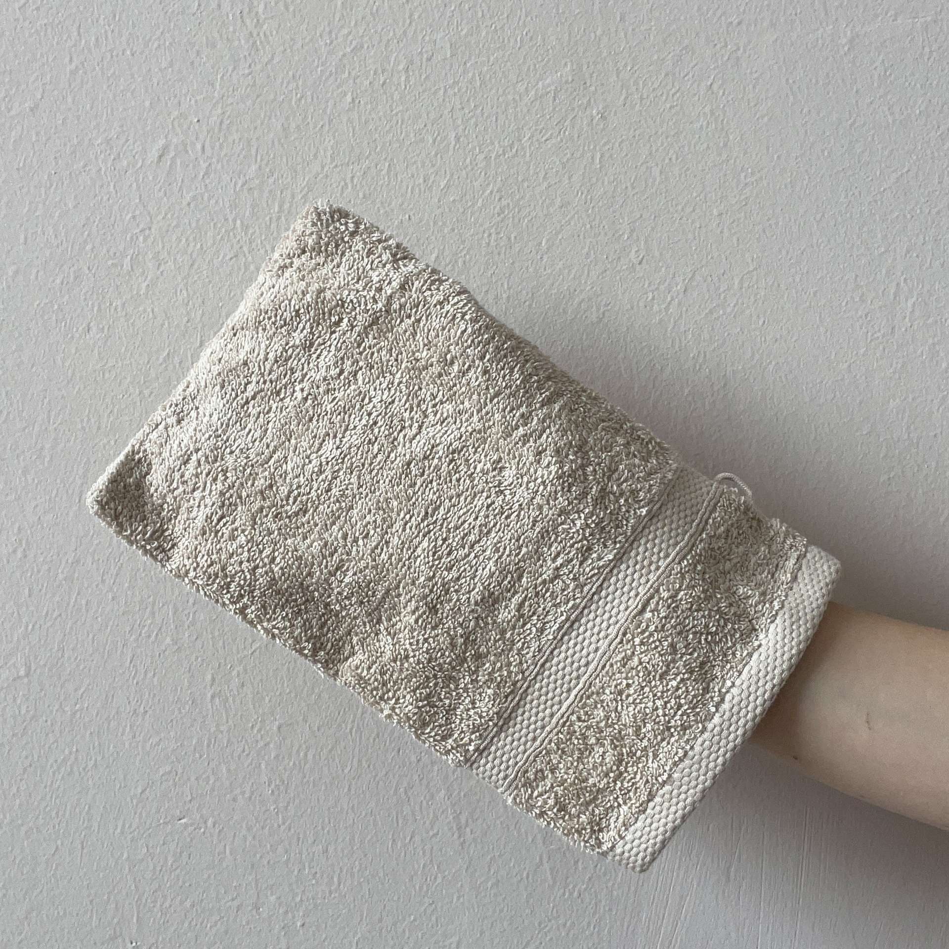 Immagine principale di Manopola bagno in Spugna di Cotone 25x15 cm | Pietro Zanetti Home