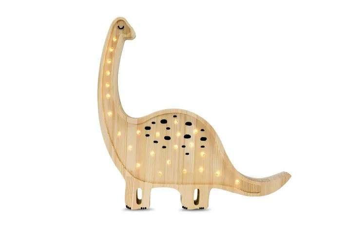 Immagine principale di Lampada in Legno Dinosauro Diplodocus Jurassic Wood | Little Lights