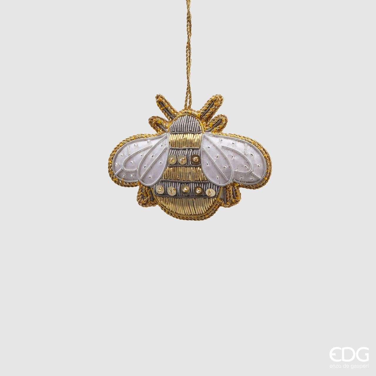 Immagine principale di Decorazione Perline a forma di Falena h10 cm | EDG Enzo De Gasperi