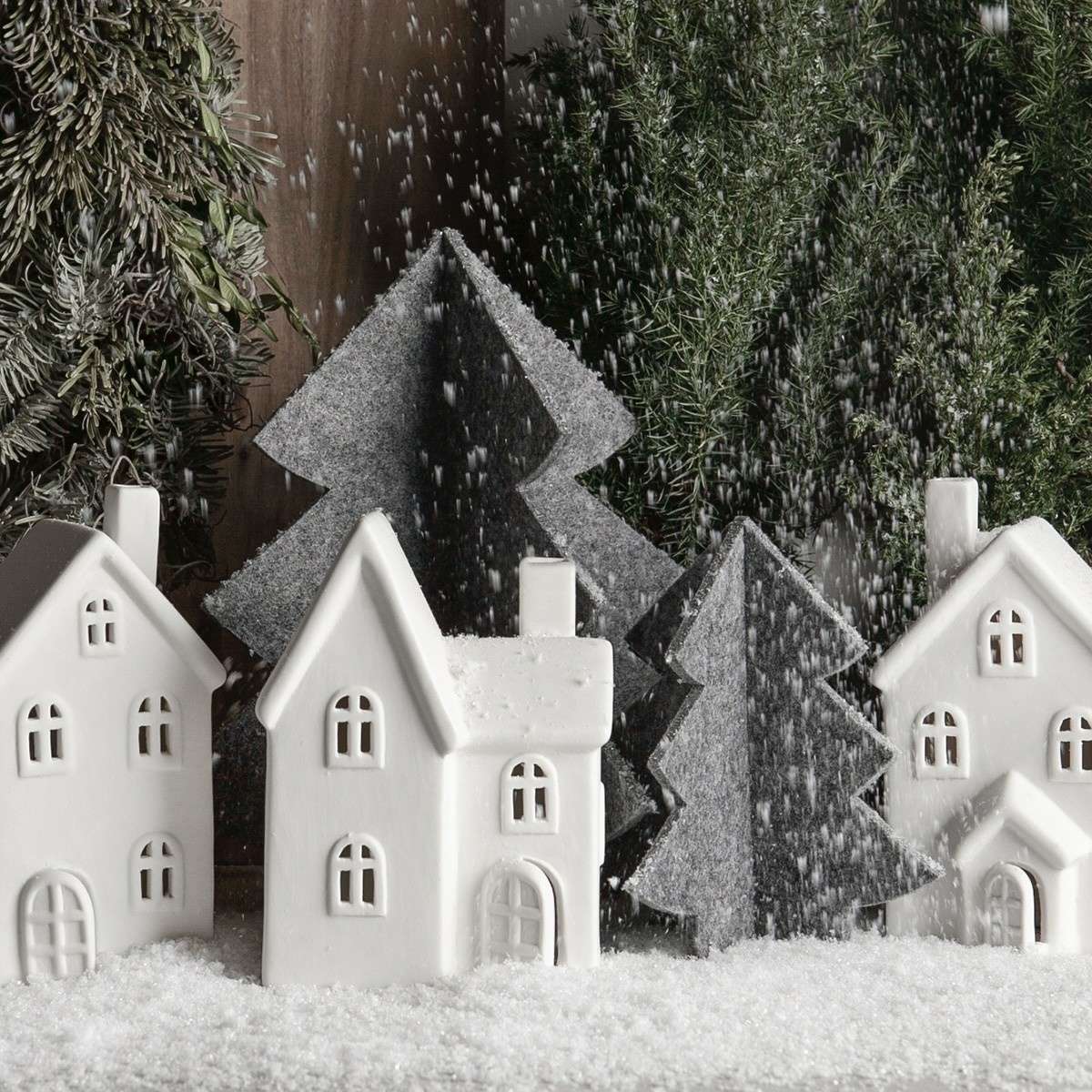 Immagine del prodotto Casetta decorativa Byn nr 12 in Ceramica opaca Bianca | Storefactory