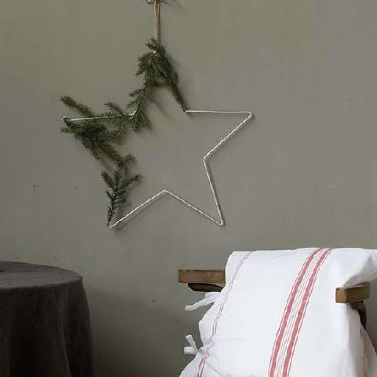 Immagine del prodotto Stella decorativa sospesa in Metallo laccato bianco (3 misure) | Storefactory