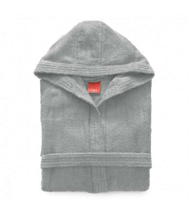 Immagine principale di Accappatoio Unisex Grigio 100% Cotone in Tinta Unita (XS-XL) | Gabel 1957