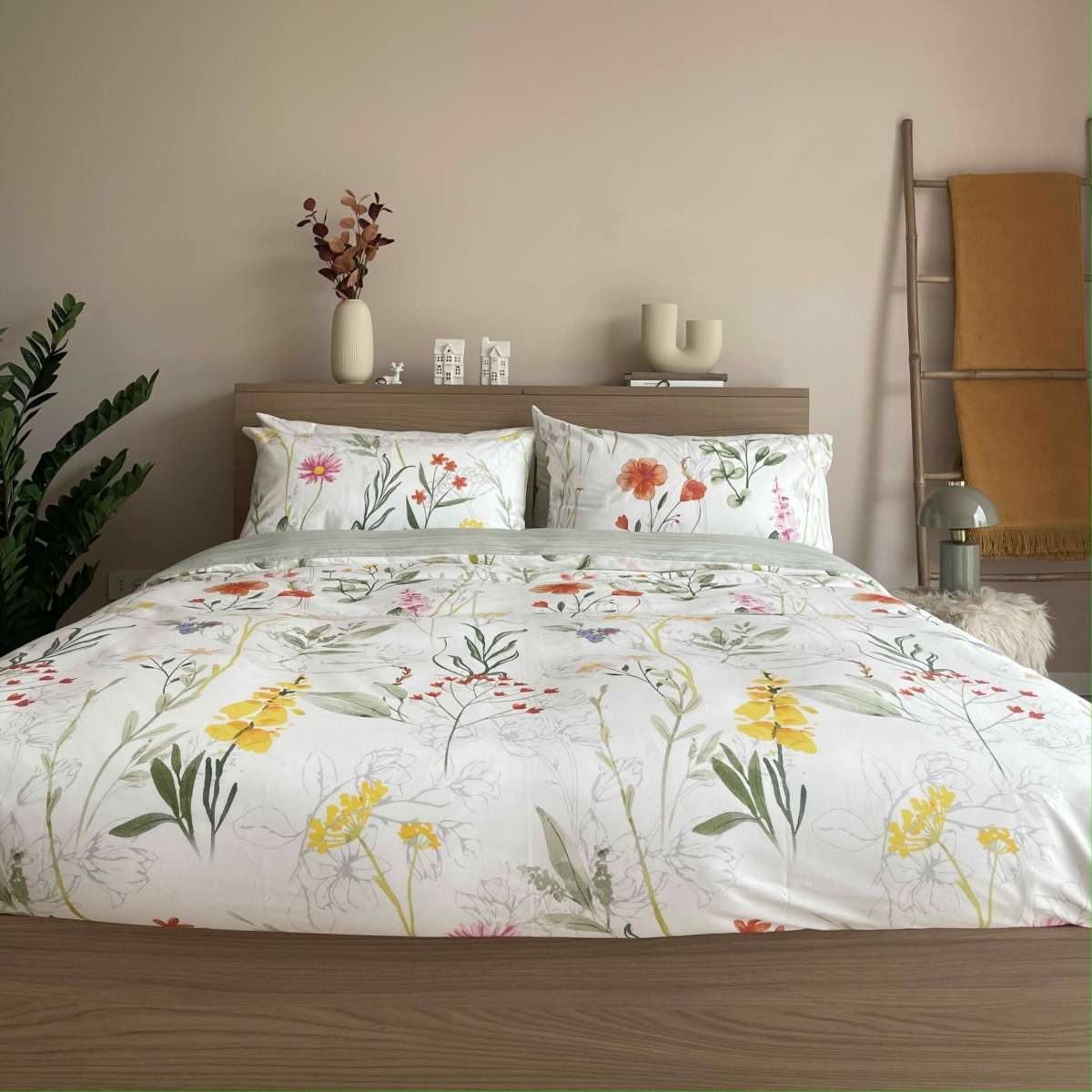 Immagine del prodotto Copripiumino Matrimoniale Alpen Fiori in 100% Cotone Daunex | Daunex