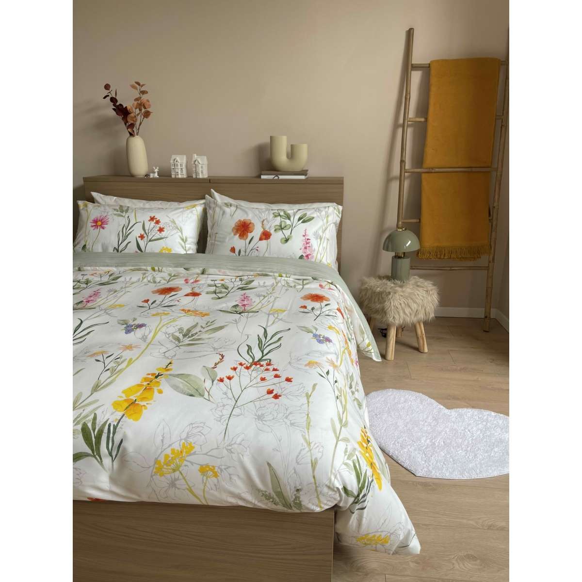 Immagine del prodotto Copripiumino Matrimoniale Alpen Fiori in 100% Cotone Daunex | Daunex