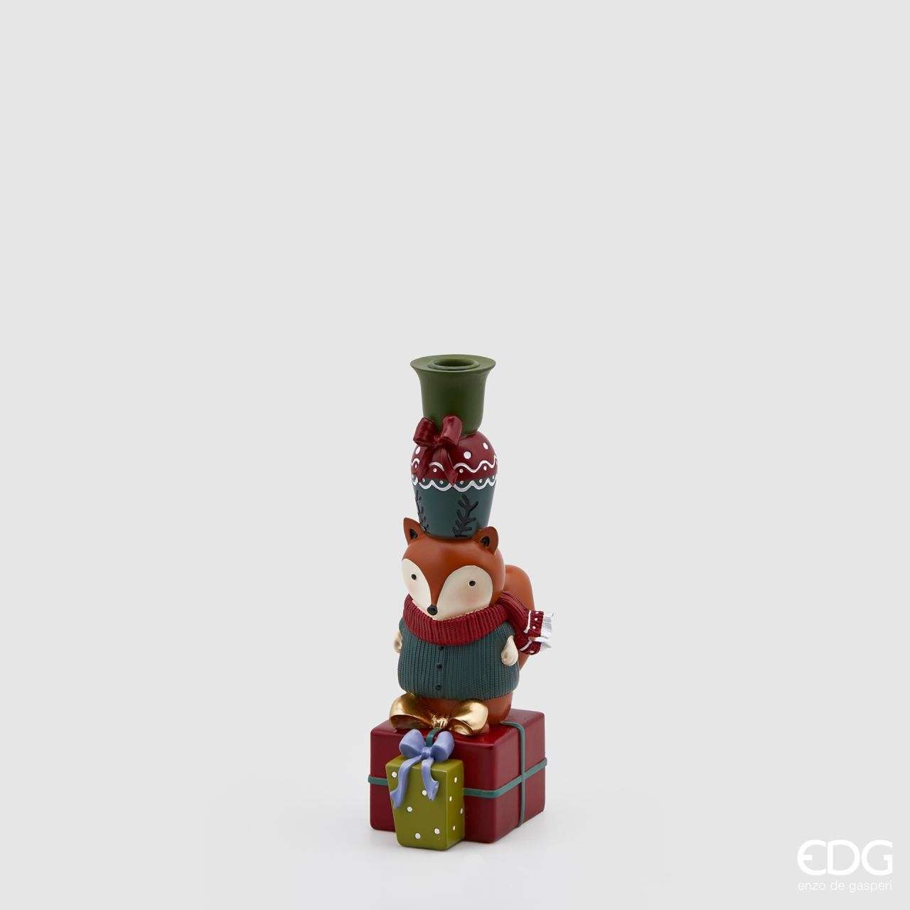 Immagine principale di Portacandela Bosco Poly in Ceramica Piccolo | EDG Enzo De Gasperi
