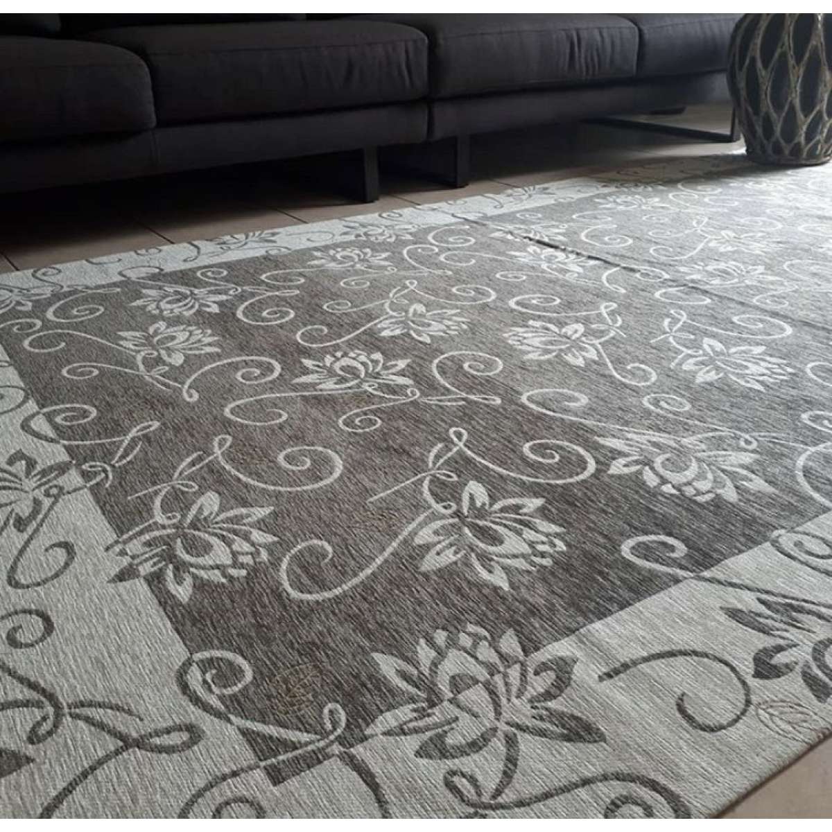 Immagine del prodotto Tappeto Ninfea Grigio Antiscivolo e Lavabile in Lavatrice | Pietro Zanetti Home