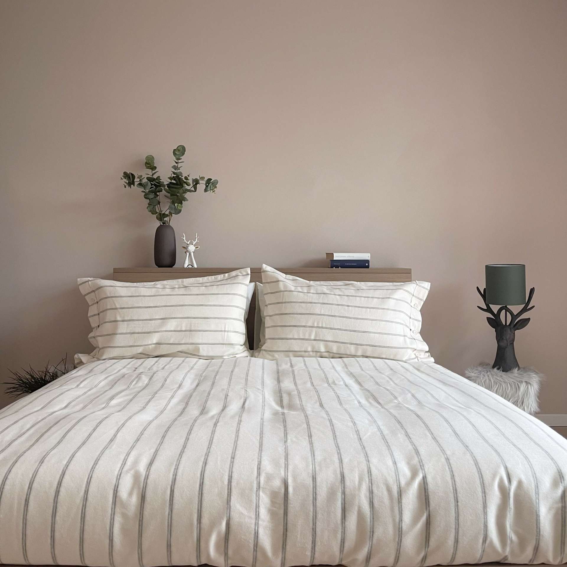 Immagine principale di Completo Letto Matrimoniale Lola in FLANELLA Tinta in Filo (3 colori) | Govina Biancheria per la Casa