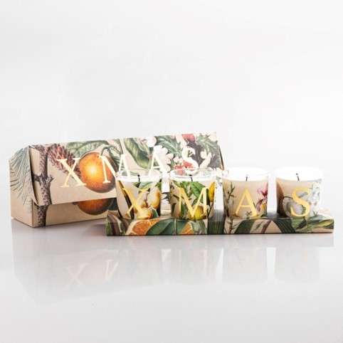 Immagine principale di Kit 4 Candele XMAS Capsule | Pernici 1892