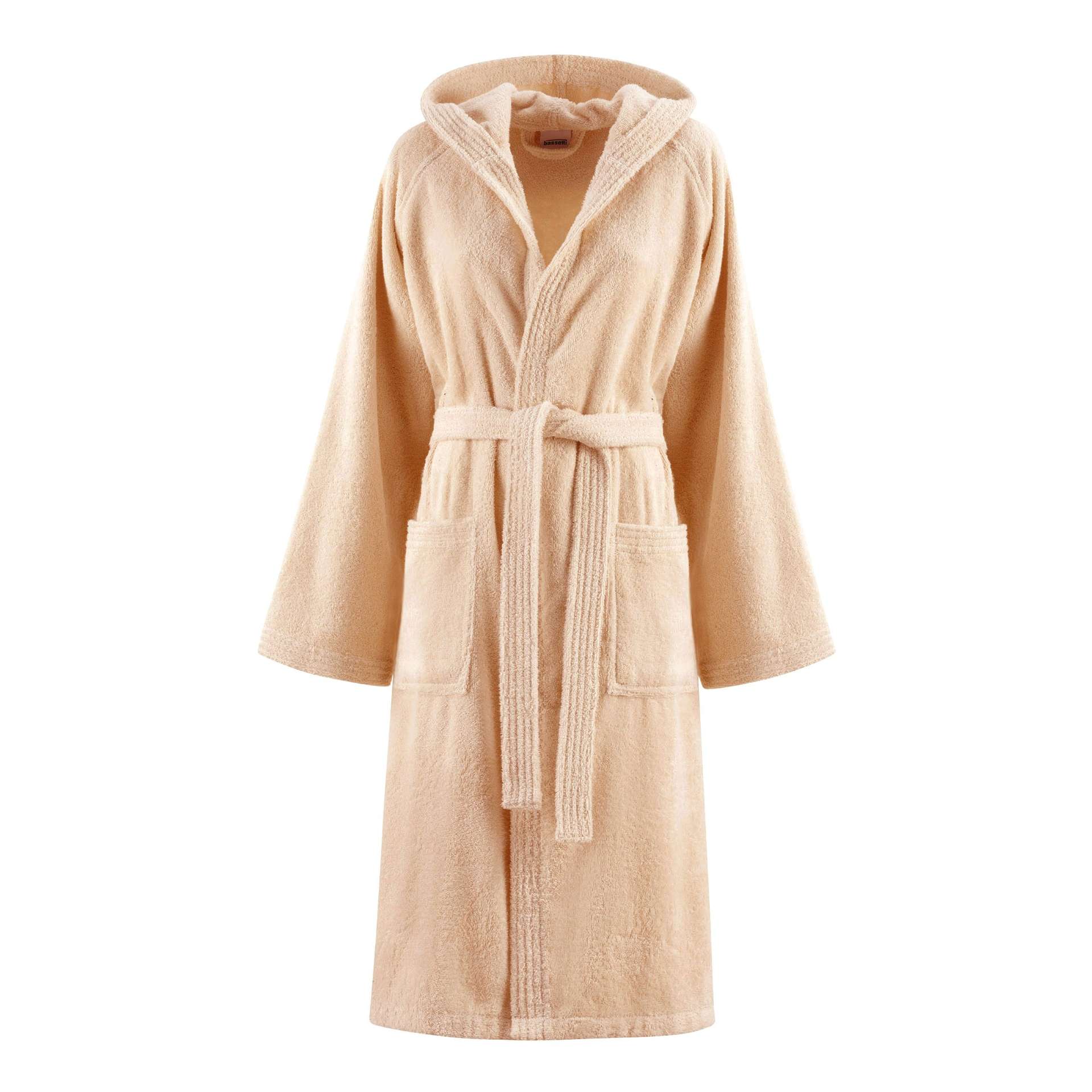 Immagine principale di Accappatoio Pop Color Unisex Beige 100% Cotone in Tinta Unita (XS-XL) | Bassetti