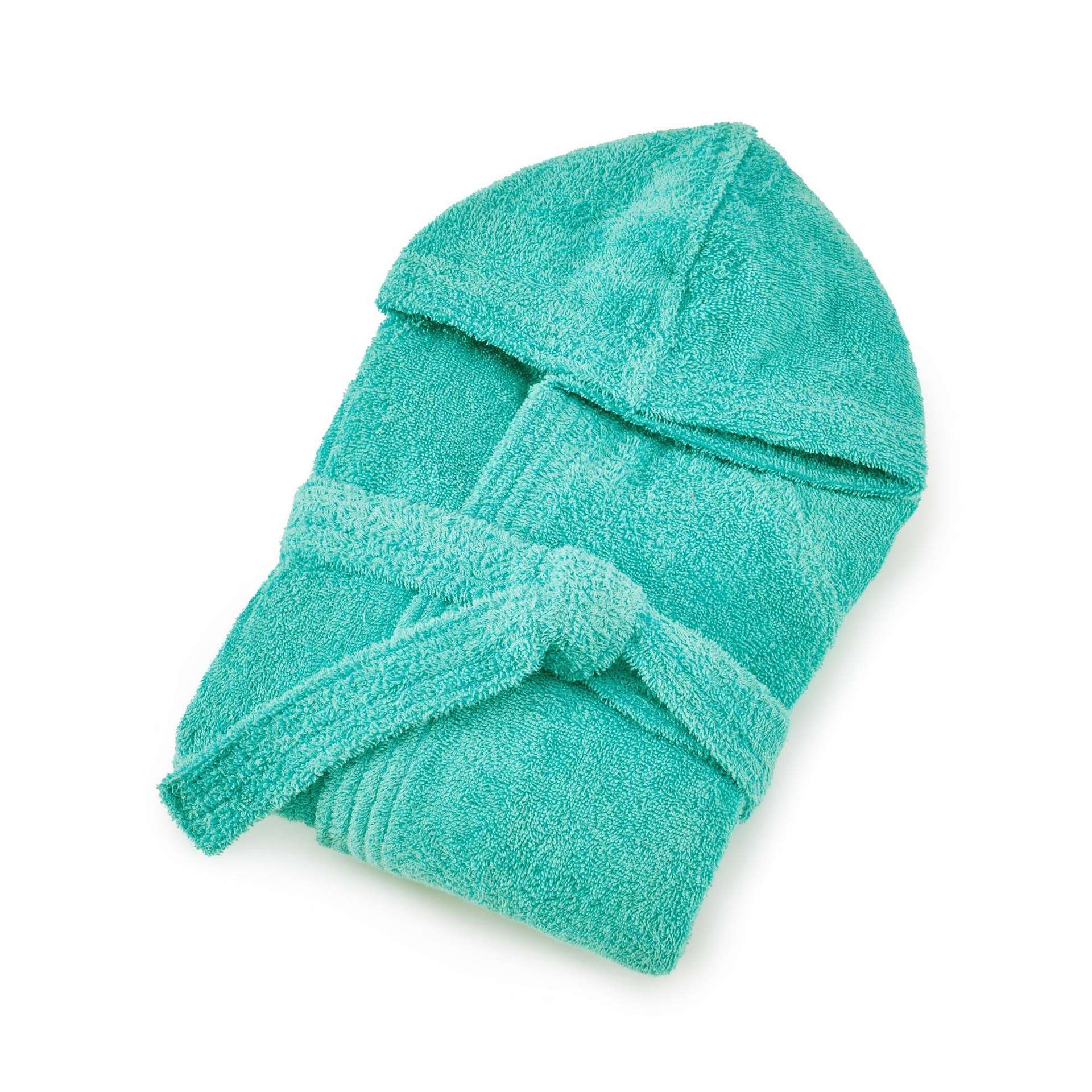 Immagine principale di Accappatoio Bambino Pop Color Verde Acqua 100% Cotone (5-12 anni) | Bassetti
