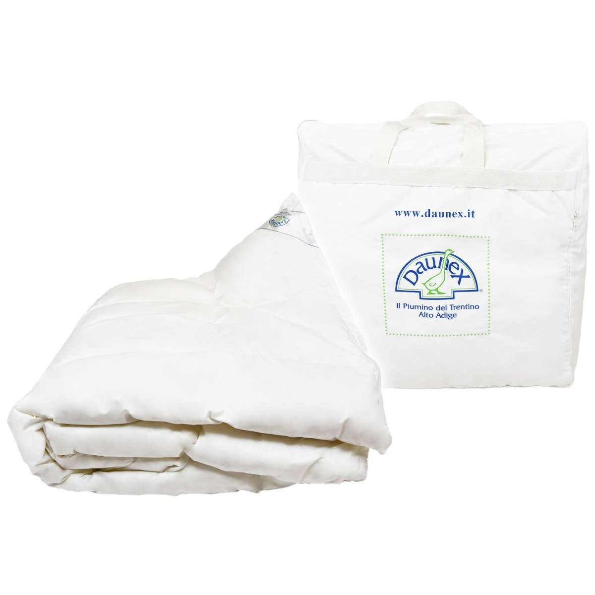 Immagine del prodotto Piumone Matrimoniale 4 stagioni St. Moritz Duo 100% Piuma d'Oca Daunex | Daunex