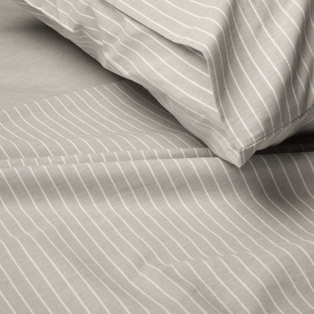 Immagine principale di Completo Copripiumino Matrimoniale Unico Perla in 100% Cotone | Pietro Zanetti Home
