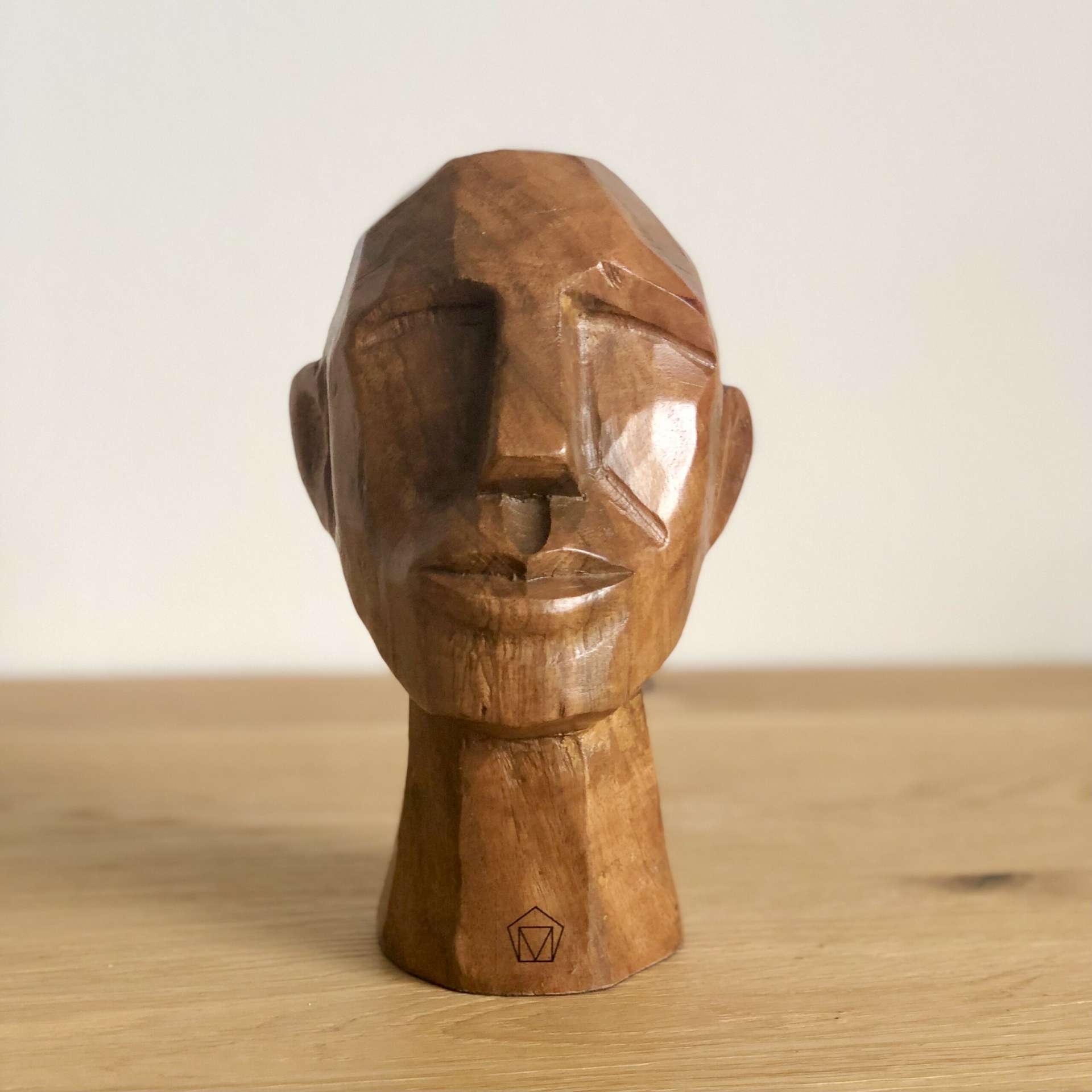 Immagine principale di Testa in Legno di Mango Decorativa | Villa Collection Denmark
