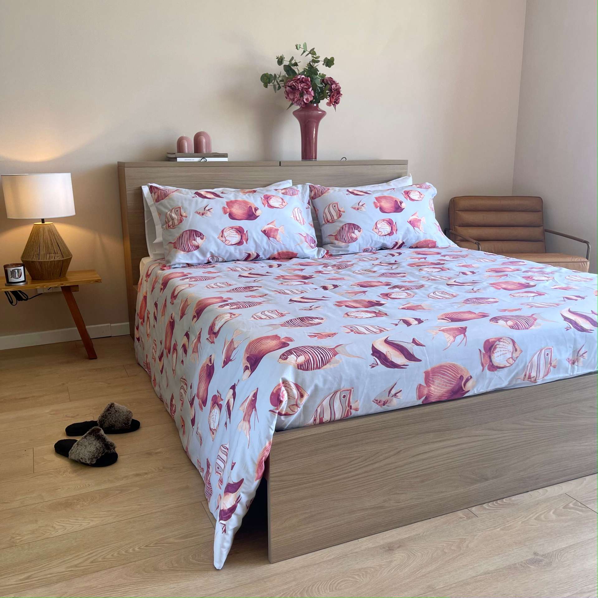 Immagine principale di Parure Copripiumino Una Piazza e Mezza Seul in Cotone (2 Colori) | Pietro Zanetti Home