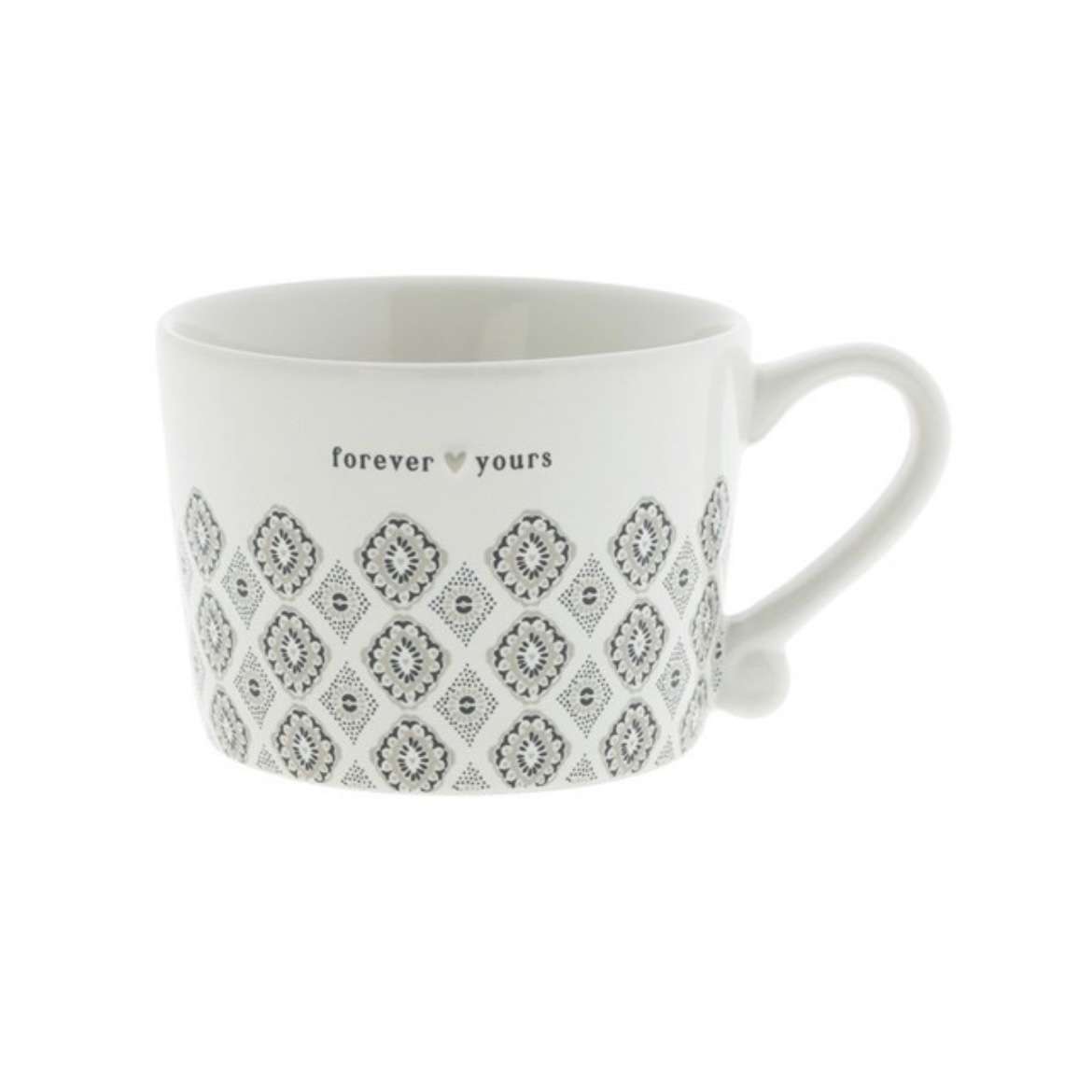 Immagine principale di Mug MEDIA Forever Yours in Gres Porcellanato | Bastion Collections
